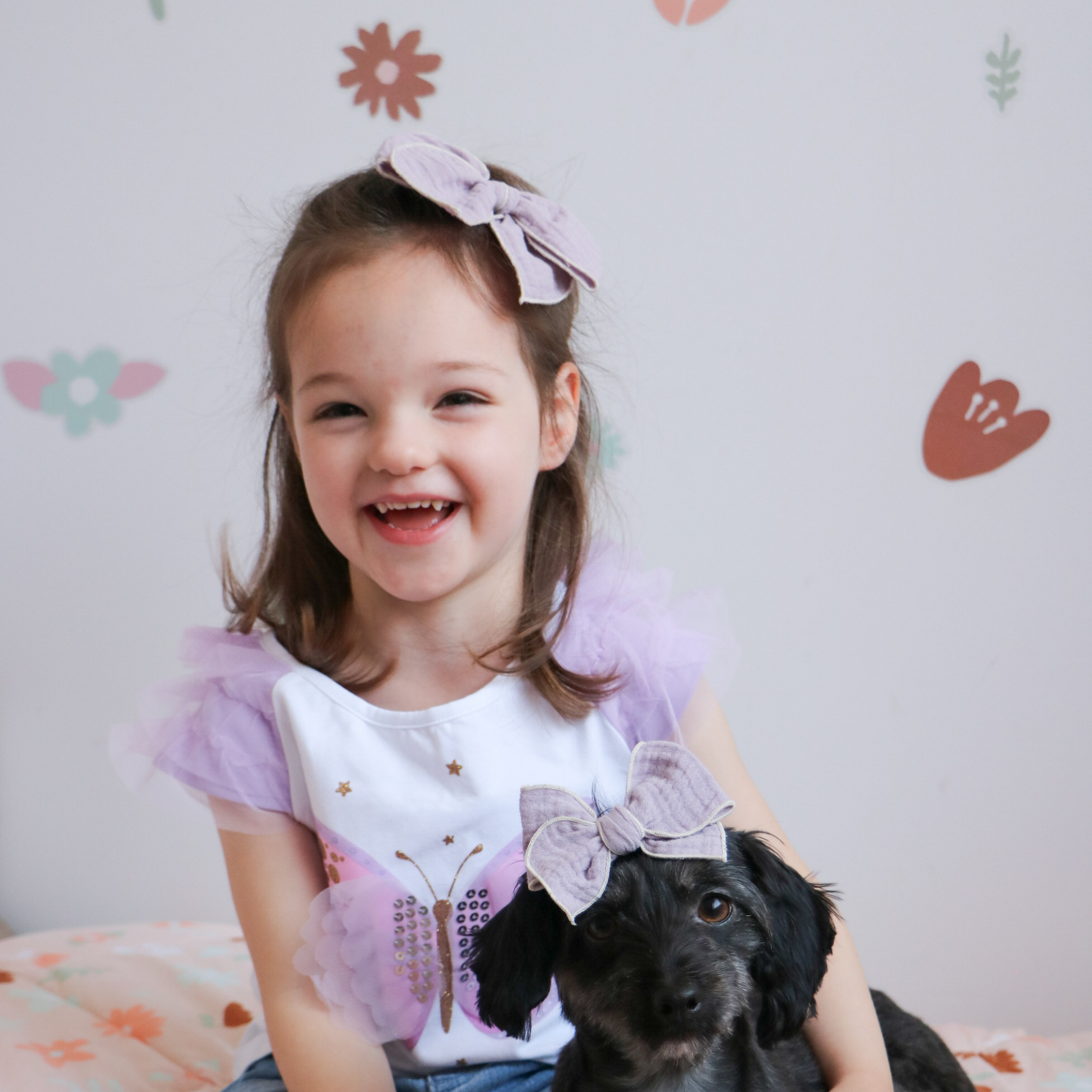 Lavender Fable Hair Bow