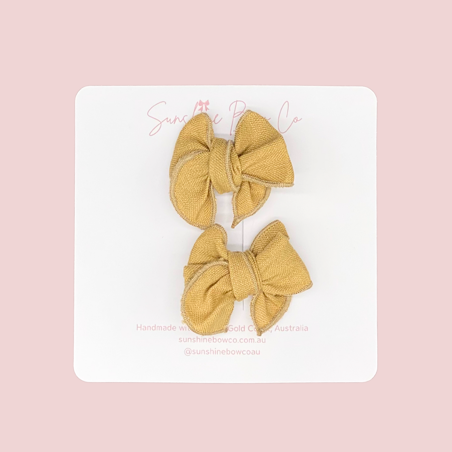 Butterscotch Fable Bow