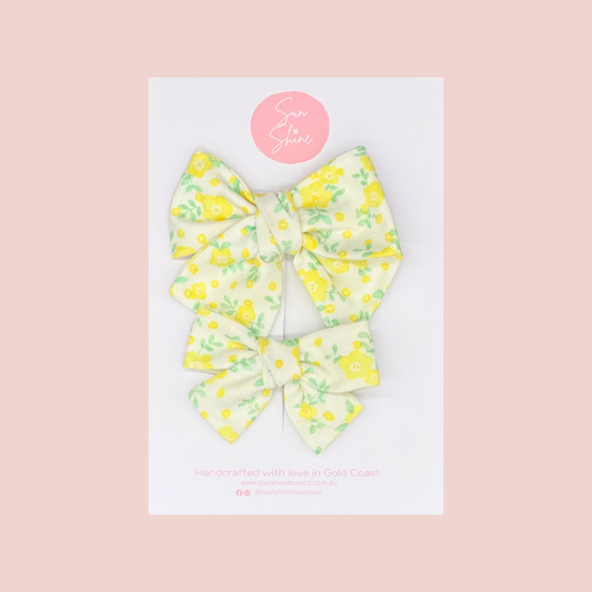 Spring Hair Bow