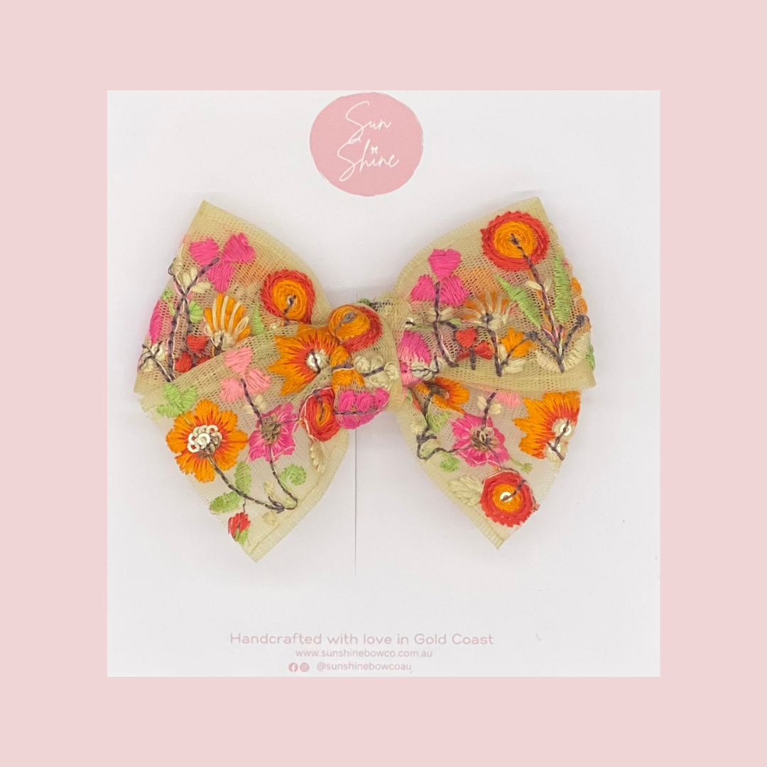 Flora Hair Bow